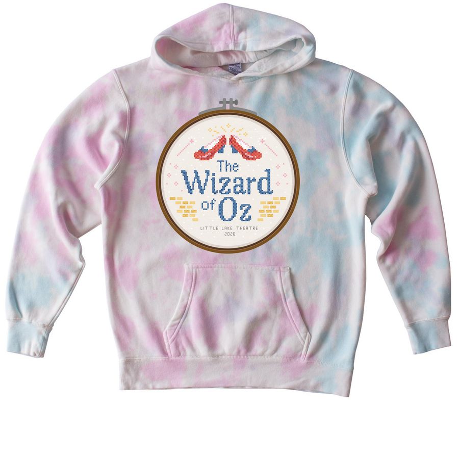 Kids Tie-Dye Oz Hoodie, a Cotton Candy Youth Tie Dye Pullover Hoodie