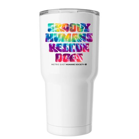 Groovy Tumbler, a White Insulated Tumbler