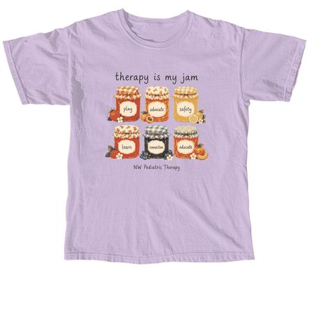 Jam, a Orchid Comfort Colors Unisex Tee