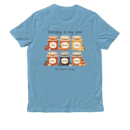 Jam, a Arctic Blue Allmade Organic Cotton Unisex Tee