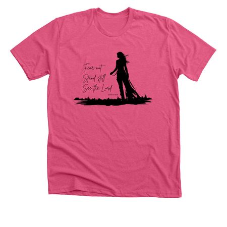 Fear Not, a Heather Charity Pink Premium Unisex Tee
