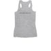 Betty White Collection- Vodka, a Athletic Heather Women's Racerback (back-view)