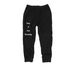 7 DigitMindset Fleece Joggers, a Black Midweight Fleece Joggers (back-view)