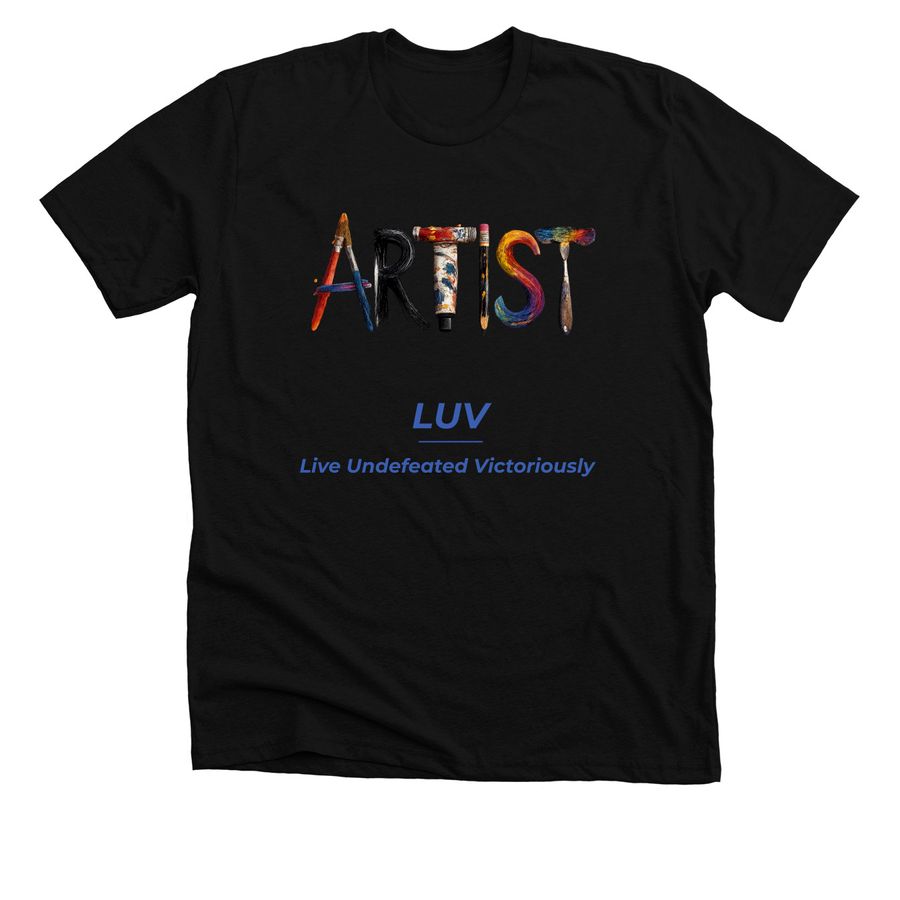 LUV FUN QUOTE SERIES&nbsp;, a Solid Black Blend Premium Unisex Tee