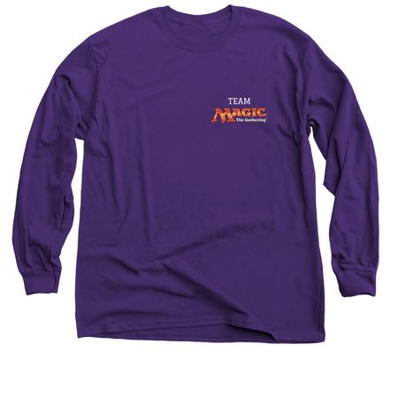Team Magic The Gathering, a Purple Classic Long Sleeve Tee