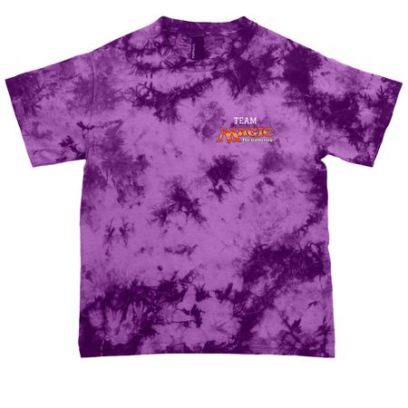 Team Magic The Gathering, a Purple Youth Crystal Tie Dye Tee