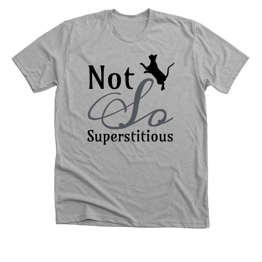 The Black Cat Cafe, a Athletic Heather Premium Unisex Tee