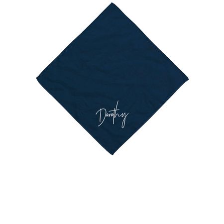 Dorothy Bandana, a Navy Cotton Bandana
