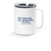 Donate Life NYS- Sara's Running a Marathon, a White Stainless Steel Travel Mug