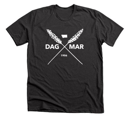 OG Dagmar, a Dark Grey Heather Premium Unisex Tee