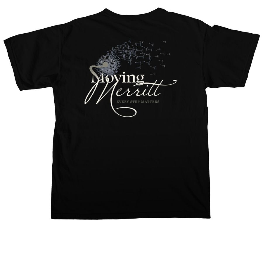 Solo Dandy, a Black Comfort Colors Unisex Tee (back-view)