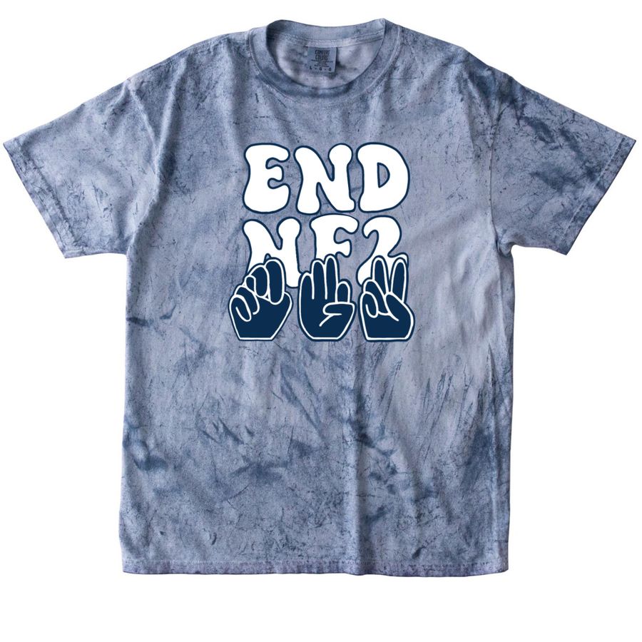 End NF2 ASL, a Ocean Comfort Colors Colorblast Tee