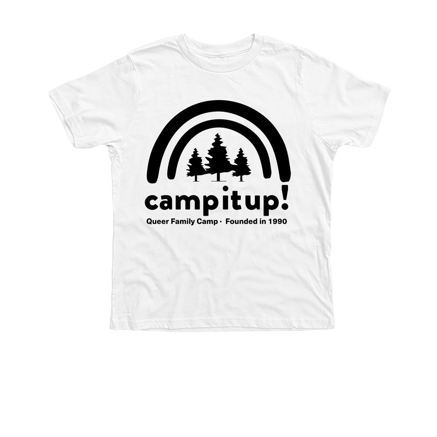 Youth Tie Dye Tee, a Solid White Blend Premium Youth Tee