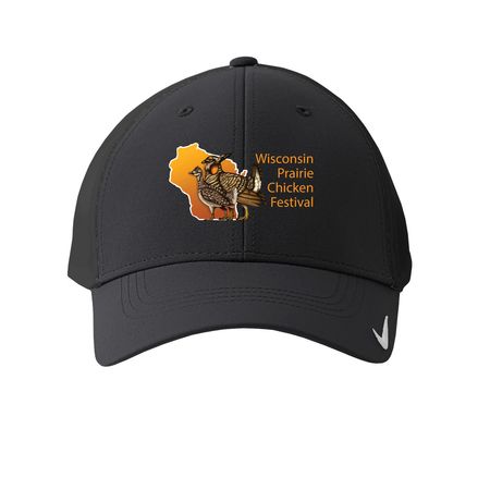 Wisconsin Prairie Chicken Festival, a Anthracite Printed Nike Dri-FIT Legacy Performance Cap