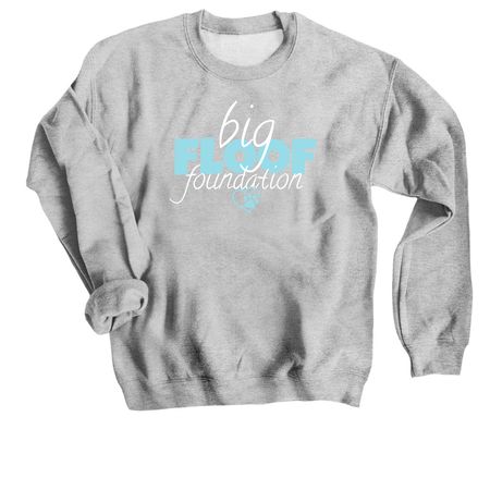 Big Floof Foundation Classic, a Sport Grey Crewneck Sweatshirt
