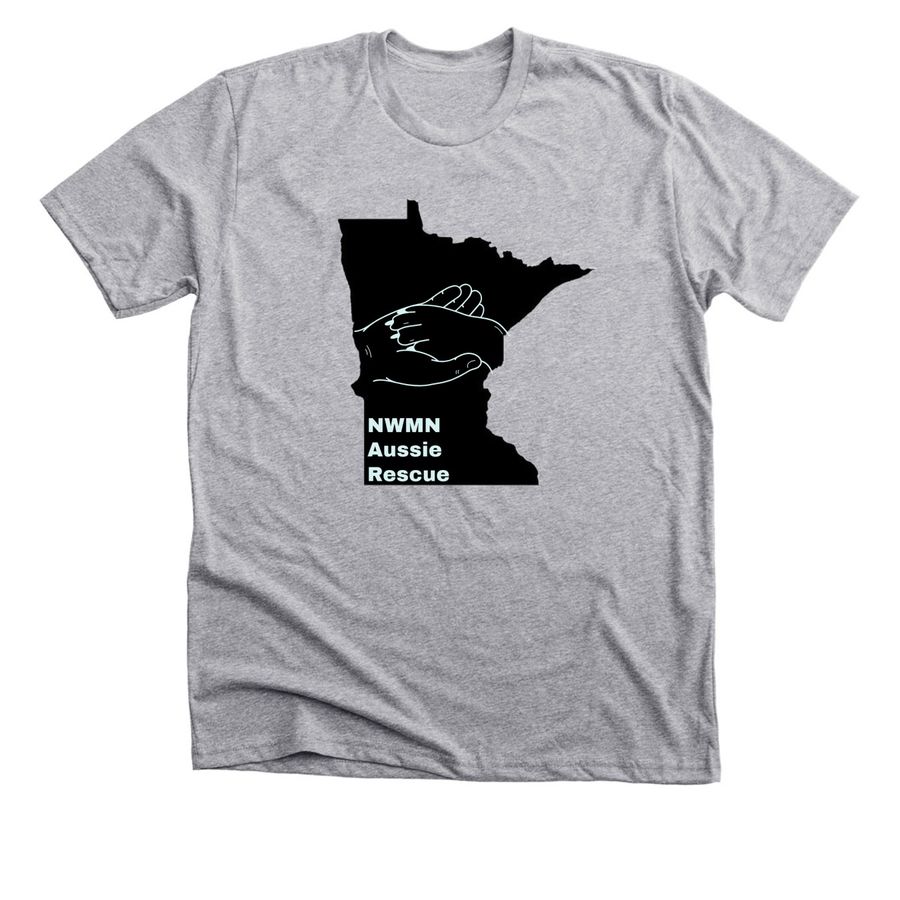 Minnesota Logo, a Athletic Heather Premium Unisex Tee