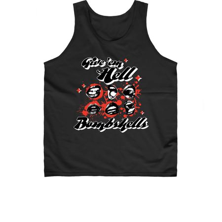 BOMBSHELLS&nbsp;, a Black Classic Unisex Tank Top