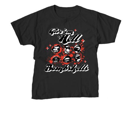 BOMBSHELLS&nbsp;, a Black Youth Unisex Tee