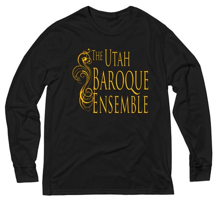 Utah Baroque- bringing it Bach, a Deep Black Allmade Eco Triblend Long Sleeve Tee