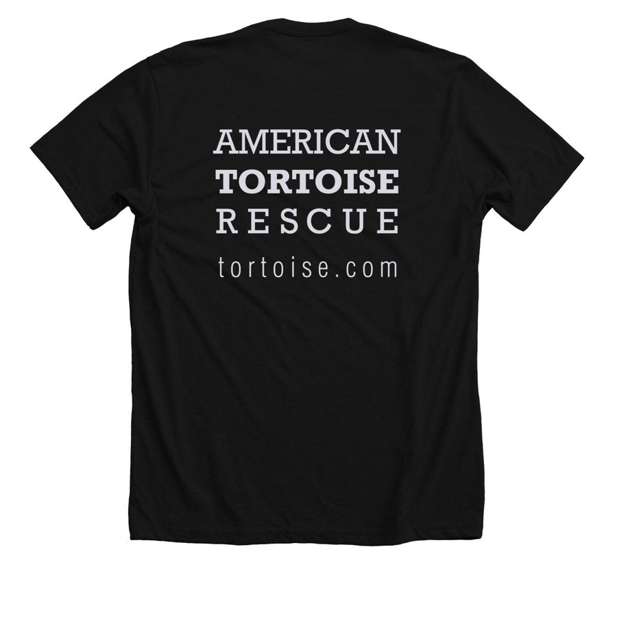 World Turtle Day? 2019, a Solid Black Blend Premium Unisex Tee (back-view)