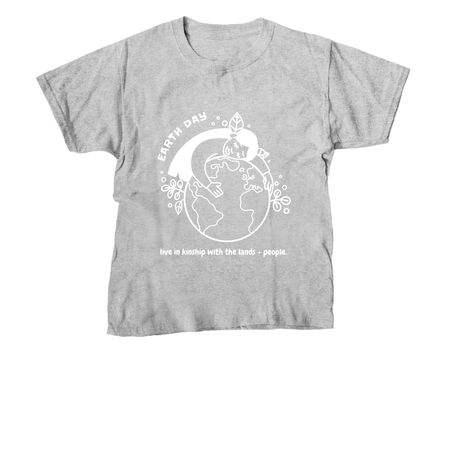 Earth Day, a Sport Grey Youth Unisex Tee