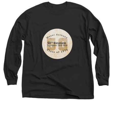 50th Class Reunion, a Black Classic Long Sleeve Tee