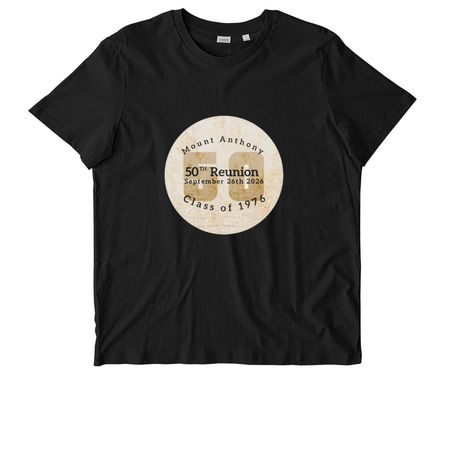 50th Class Reunion, a Black Stanley/Stella Unisex Crafter Tee