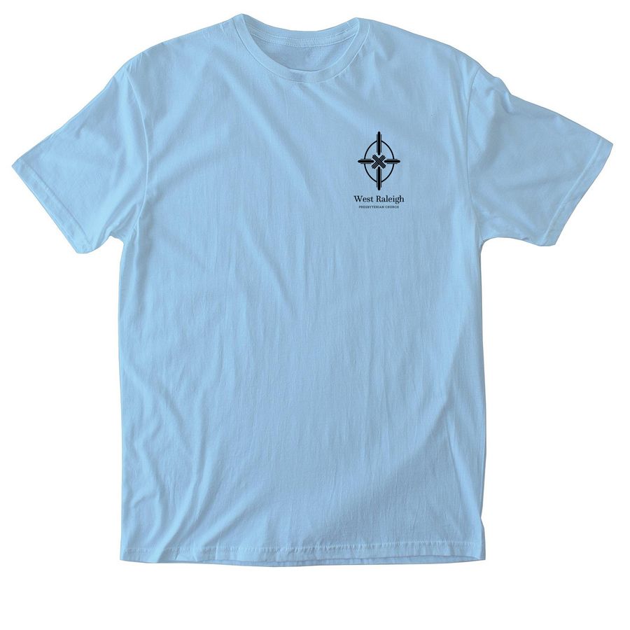 More Light, a Light Blue Softstyle Cotton Tee