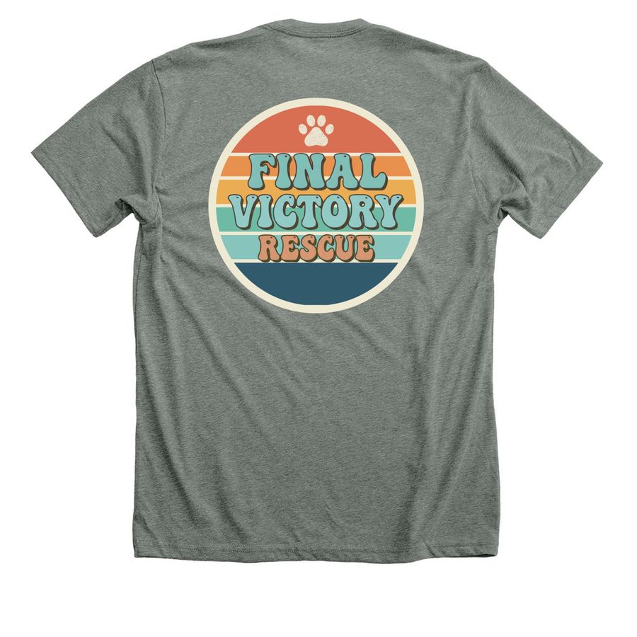 Second Chance Sunset, a Deep Heather Premium Unisex Tee