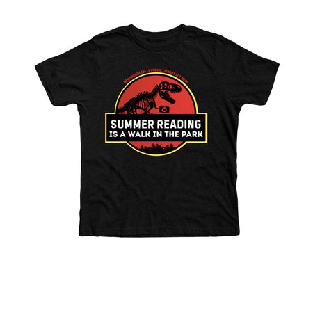 SLP 2026 is a Walk in the Park, a Black Heather Premium Youth Tee