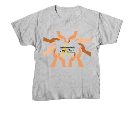 Use Your Voice, Support Your Friendo, a Sport Grey Youth Unisex Tee