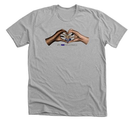 Vote Blue For So Many Reasons, a Athletic Heather Premium Unisex Tee