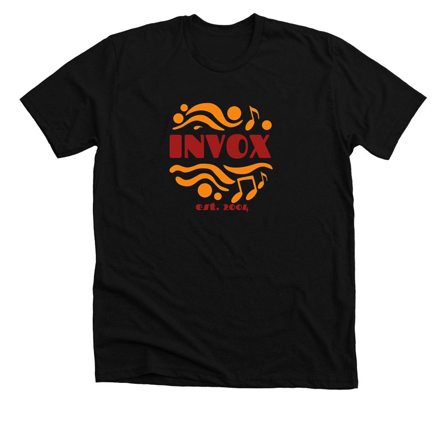 Groovy InVox, a Solid Black Blend Premium Unisex Tee