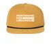 Montanans for Libraries Hats, a Biscuit/ Black Printed Umpqua Snapback Cap