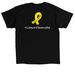 ConnorStrong, a Black Classic Unisex Tee (back-view)