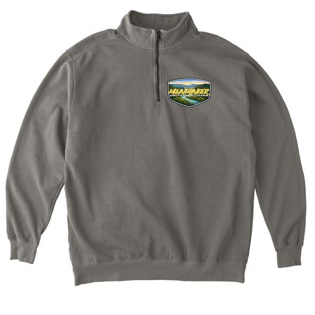MAKL Spring 2026, a Grey Comfort Colors Quarter Zip Pullover