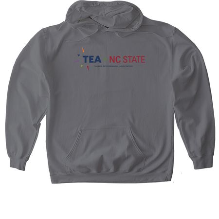 TEA @ NC State Official Club Hoodie, a Charcoal Gildan Softstyle Pullover Hoodie