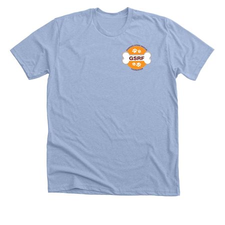 Rubble Wear, a Heather Baby Blue Premium Unisex Tee