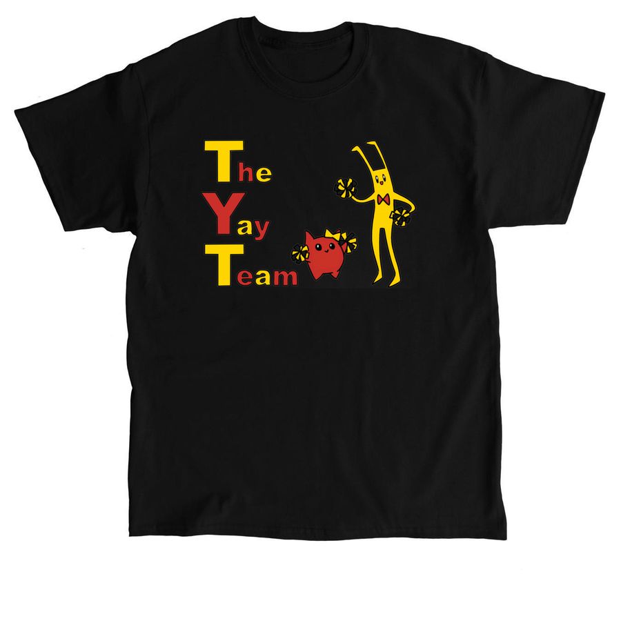 The Yay Team!, a Black Classic Unisex Tee