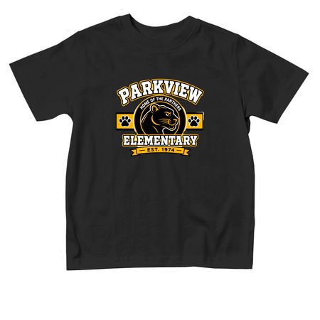 Toddler: Classic Parkview Print, a Black Toddler Tee