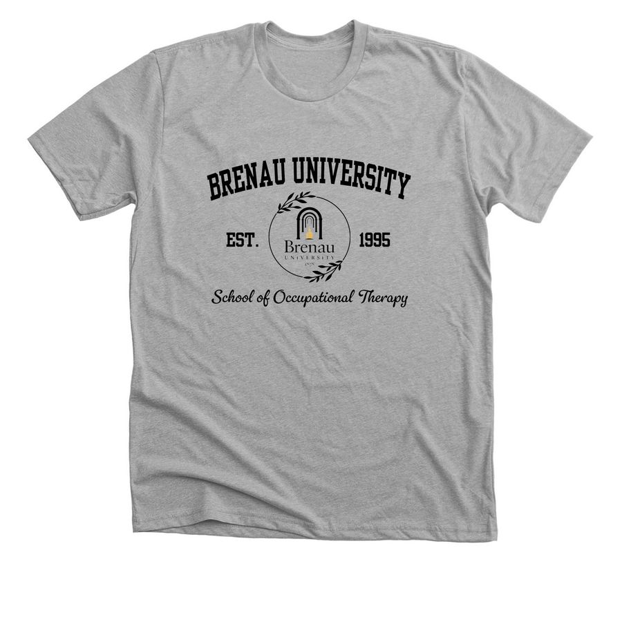 Brenau OT- Light Fabric, a Athletic Heather Premium Unisex Tee