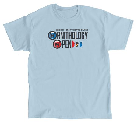 Ornithology Open, a Light Blue Classic Unisex Tee