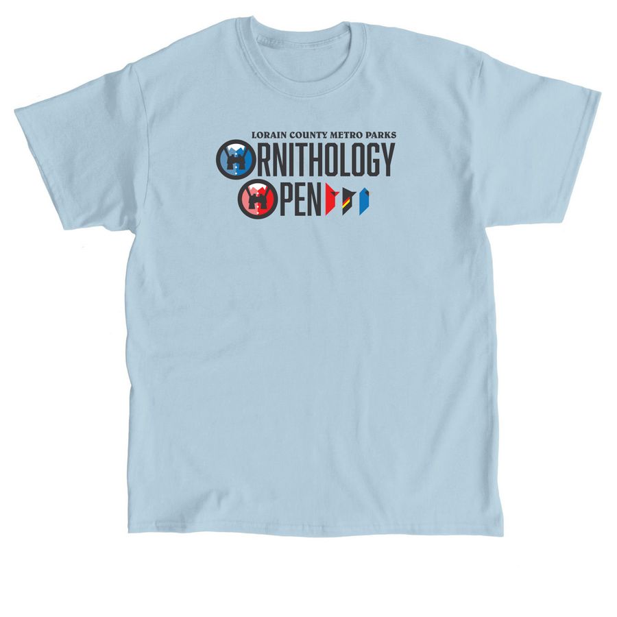 Ornithology Open, a Light Blue Classic Unisex Tee