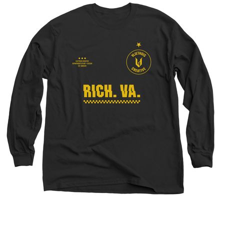 Vliethuis Shirsey, a Black Classic Long Sleeve Tee