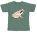 BEAT Wood Frog Shirt (black font), a Light Green Comfort Colors Unisex Tee
