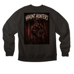 ROOSTER MERCH, a Black Premium Heavyweight Crewneck Sweatshirt (back-view)