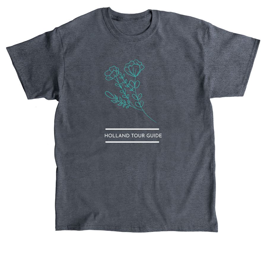 Holland Tour Guide, a Dark Heather Classic Unisex Tee