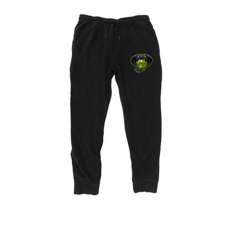 ViperTrousers&nbsp;, a Black Midweight Fleece Joggers
