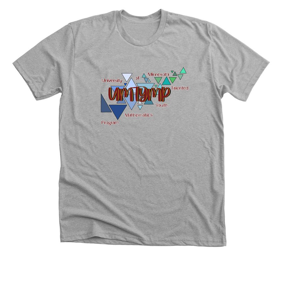 Geometric T-Shirts and Tanks by Jennifer Zhai, a Athletic Heather Premium Unisex Tee
