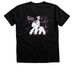Evil$APE Meme Merch, a Black Heather Premium Unisex Tee (back-view)
